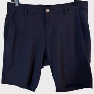 Infinity Chino Shorts Blue Men's 30 Linearflex Athletic Performance Stretch Golf